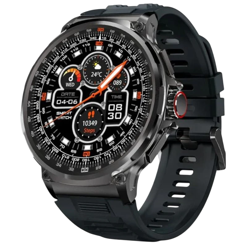 COLMI V69 Negro 1,85 pulgadas IPS 10 días +100 deportes IP68 Smartwatch