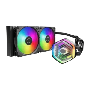 Cooler Master MasterLiquid 240 ATMOS Negro 2 ventiladores Refrigeración líquida