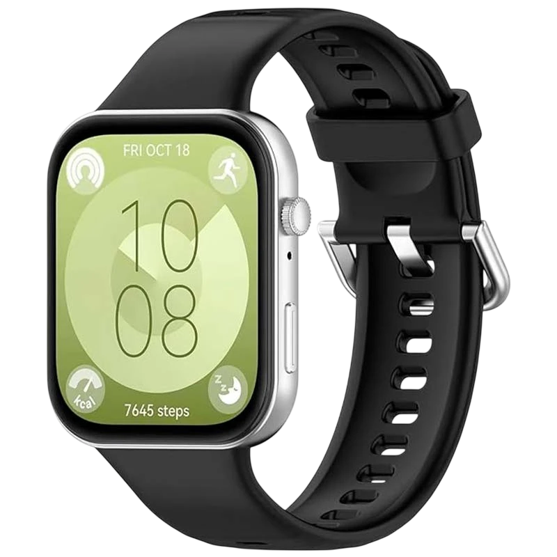 Correa de silicona Huawei Watch Fit 3 Negro
