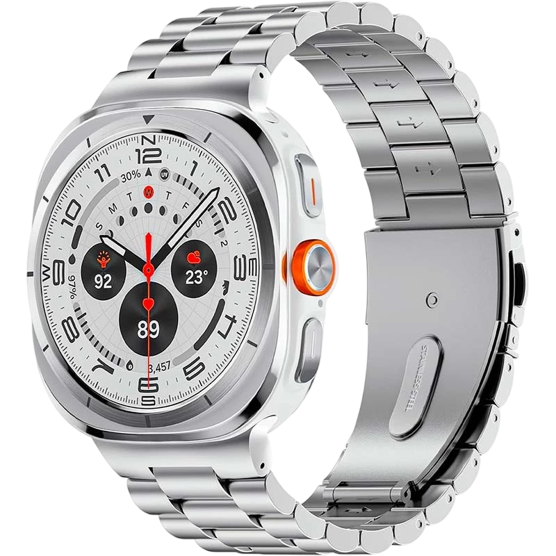 Correa Metal Eslabones Samsung Galaxy Watch Ultra/Ultra 2 Plata