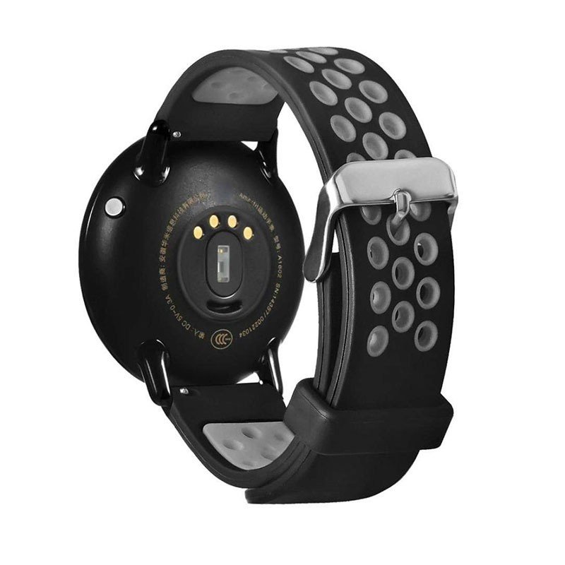 Correa Universal Hebilla 22mm para Smartwatch Xiaomi/Amazfit/Samsung/Huawei/Realme/Ticwatch Gris
