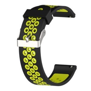 Correa Universal Silicona 20mm para Smartwatch Xiaomi/Amazfit/Samsung/Huawei/Realme/Ticwatch Verde