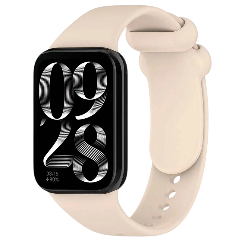 Correa Xiaomi Smart Band 10 Pro / 9 Pro / 8 Pro y Redmi Watch 6 / 6 Active / 6 Lite / 5 / 4 Silicona Marfil