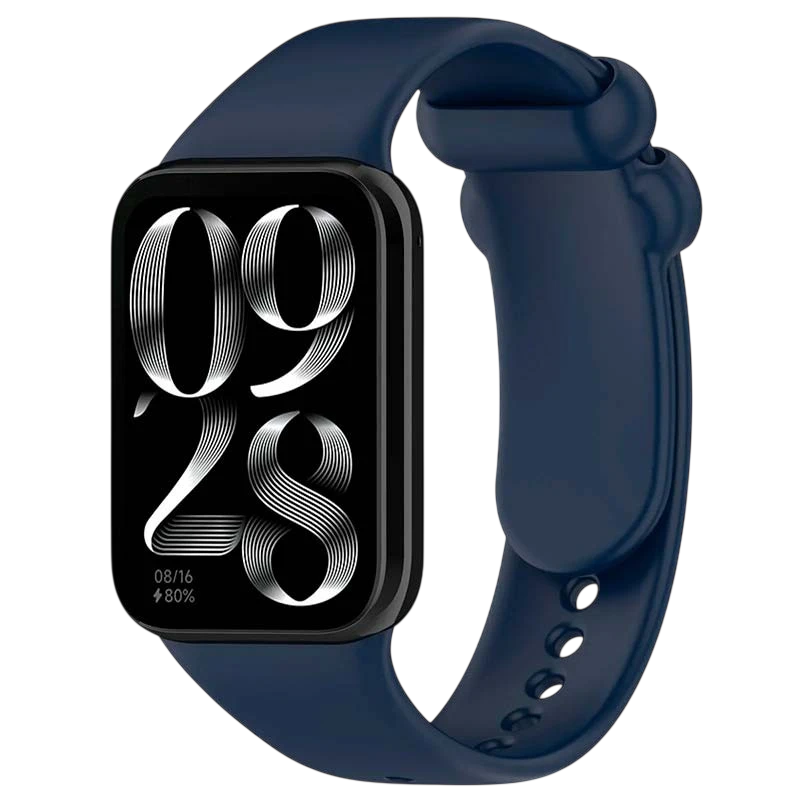 Correa Xiaomi Smart Band 10 Pro / 9 Pro / 8 Pro y Redmi Watch 6 / 6 Active / 6 Lite / 5 / 4 Silicona Azul Marino