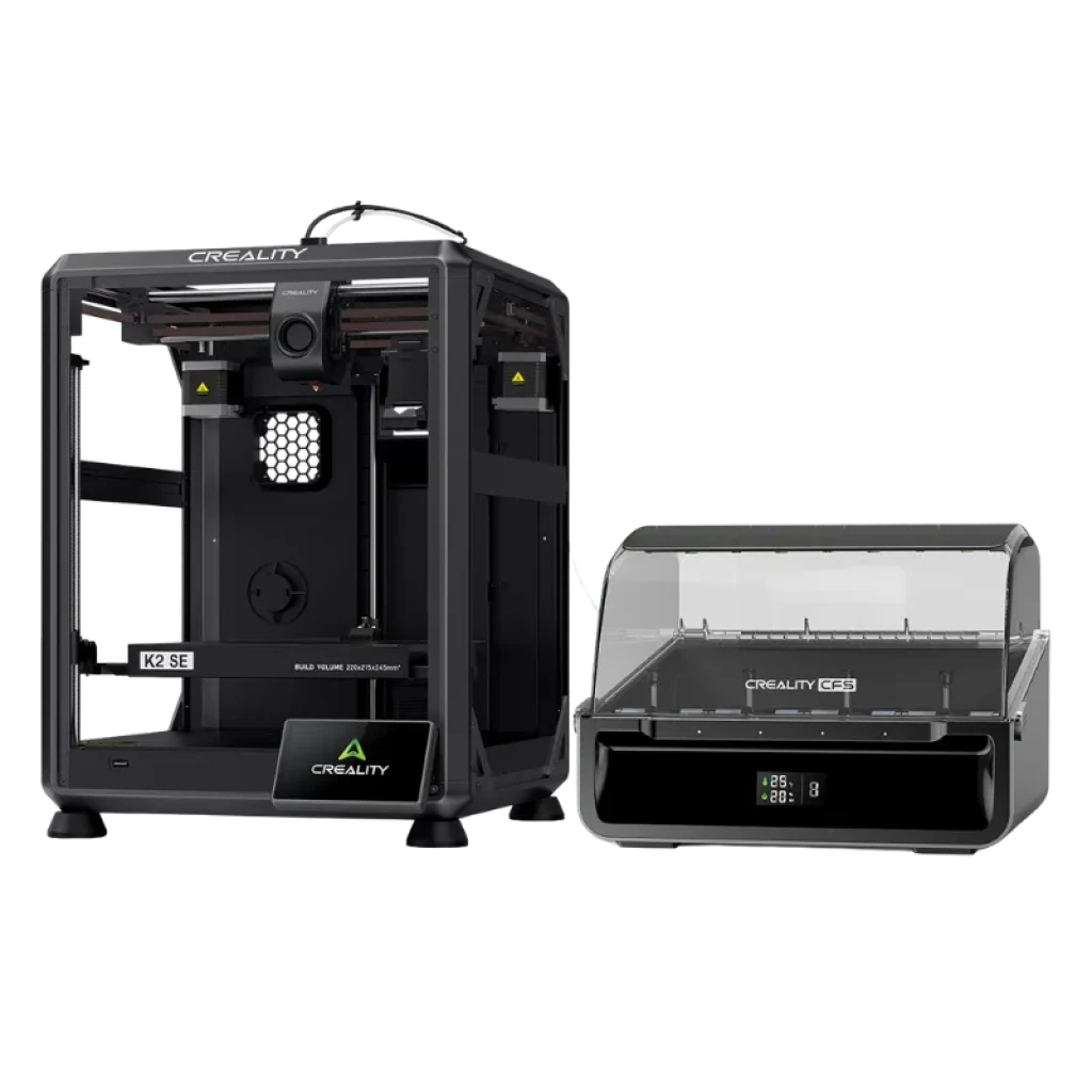 Creality K2 SE Combo + CFS 16 colores velocidad 500 mm/s FDM nivelación automática Impresora 3D de Filamento