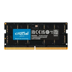 Crucial DDR5 32GB 5600MHz CL46 SO-DIMM CT32G56C46S5 Memoria RAM