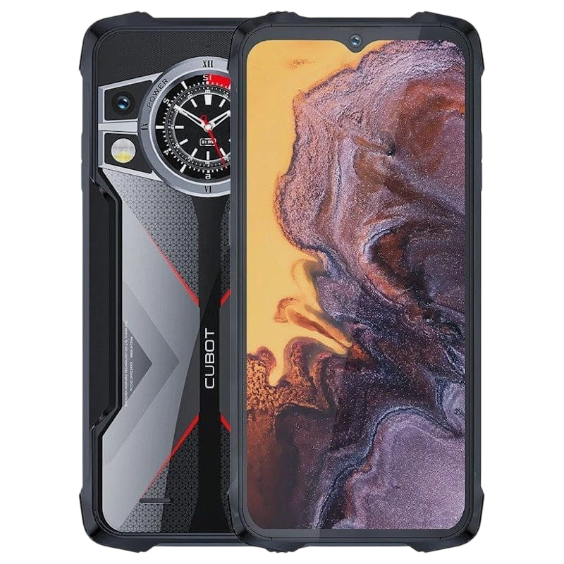 Cubot KingKong 9 12GB/256GB Negro 6,58 pulgadas IPS 120Hz 100MP 10600mAh 33W NFC