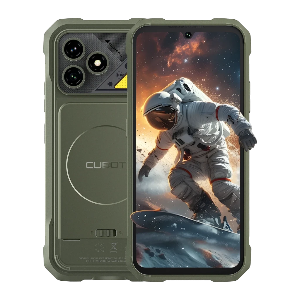 Cubot KingKong Dura 8GB/128GB Verde Rugged IP68/IP69K 6,88 pulgadas 120Hz 64MP 5000mAh x2 extraíbles 20W NFC