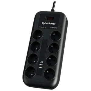 CyberPower P0820SUF0-DE 8 tomas Regleta con protección
