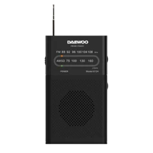 Daewoo DW1027 AM/FM Negro Radio