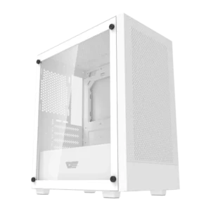 Darkflash M305 Mesh Cristal Templado Micro-ATX 195×387×325 mm Blanco Caja PC