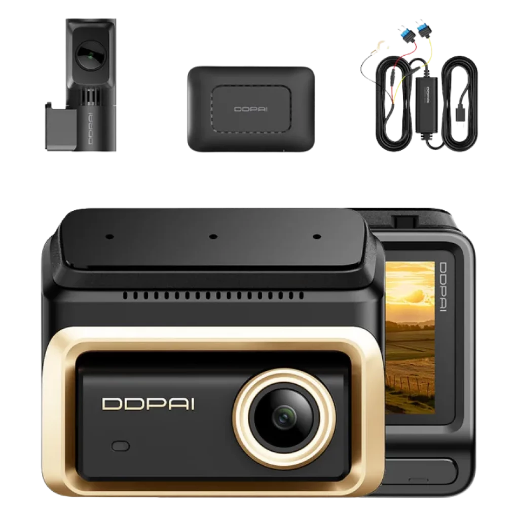 DDPAI Z90 Master 2CH 4K con 4G GPS WiFi 5GHz 3 pulgadas visión nocturna modo parking supercondensador ADAS Dashcam