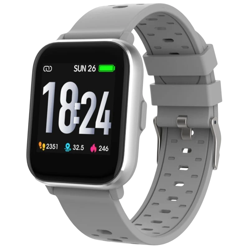 Denver SW-162 Gris 1,4 pulgadas IPS GPS IP67 Smartwatch