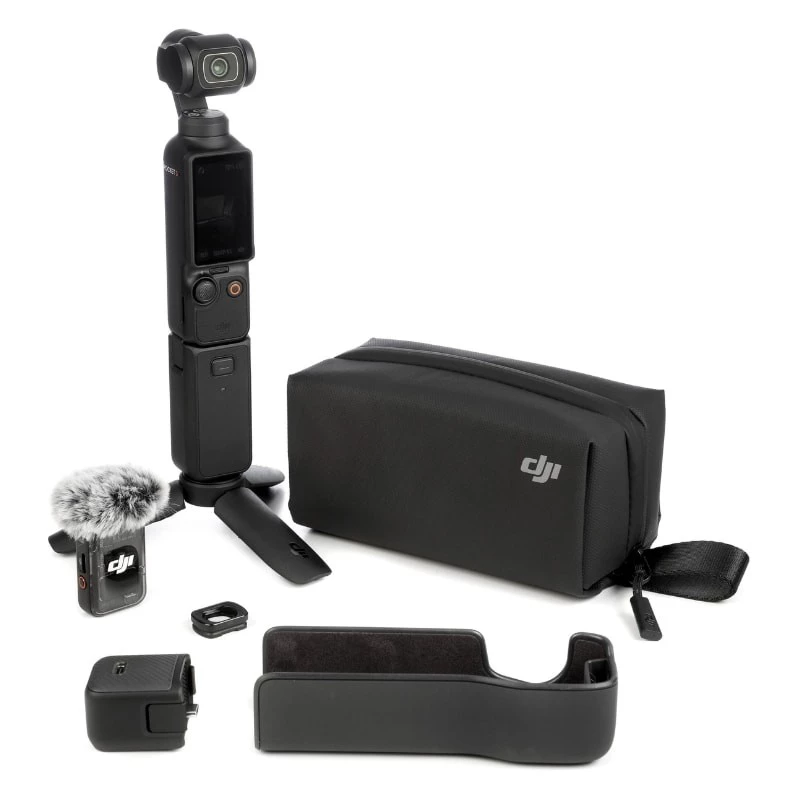 DJI Osmo Pocket 3 Creator Combo 4K 120fps Cámara de vlogging + Pack de Accesorios