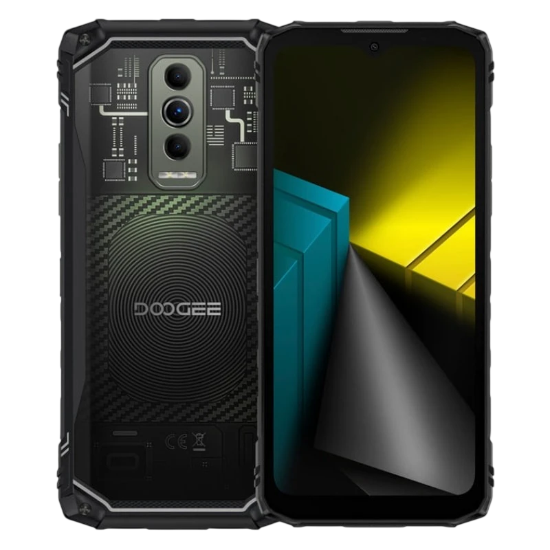 Doogee Blade 10 Ultra Energy 6GB/128GB Negro Rugged IP68/IP69K 6,56 pulgadas IPS 90Hz 64MP 6150mAh 18W NFC