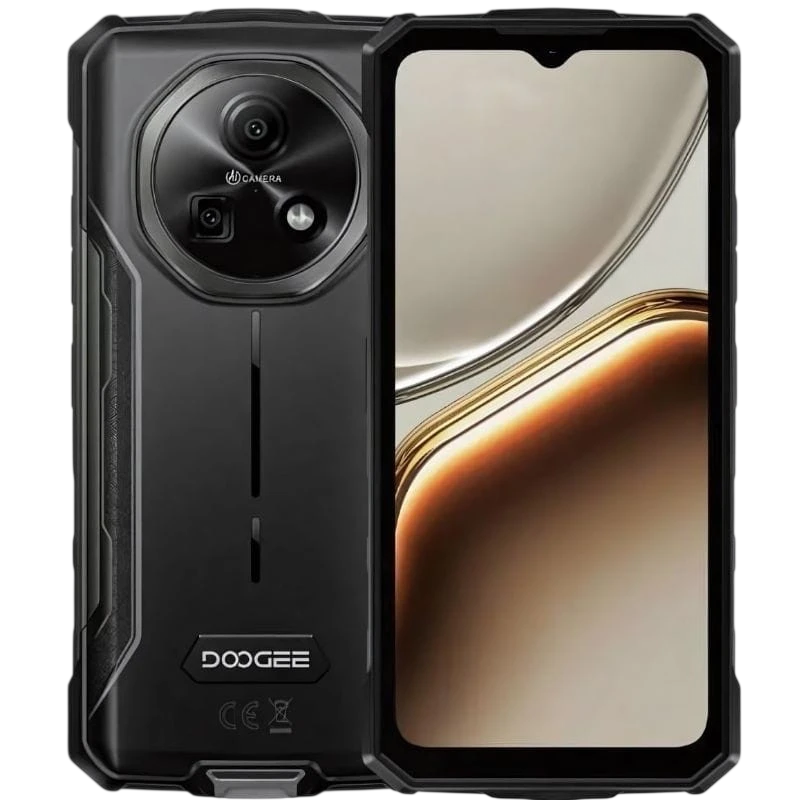 Doogee Fire 7 6GB/128GB Gris Rugged IP68/IP69K 6,6 pulgadas IPS 90Hz 64MP 13000mAh 18W NFC