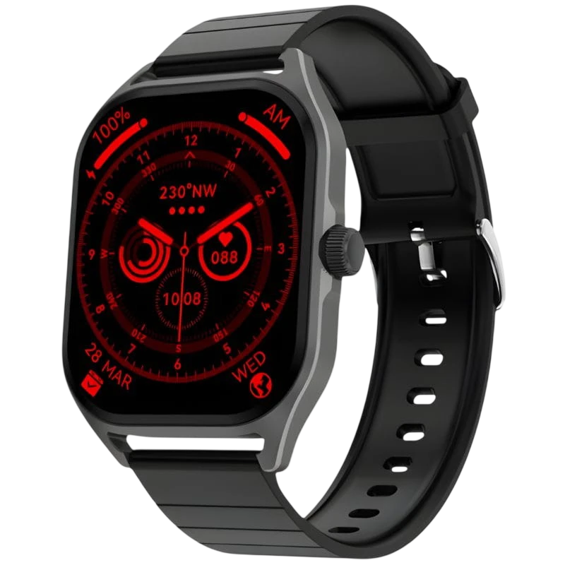 DT NO.1 DT99 Negro 2,04 pulgadas AMOLED GPS 7 días +154 deportes IPX7 Smartwatch