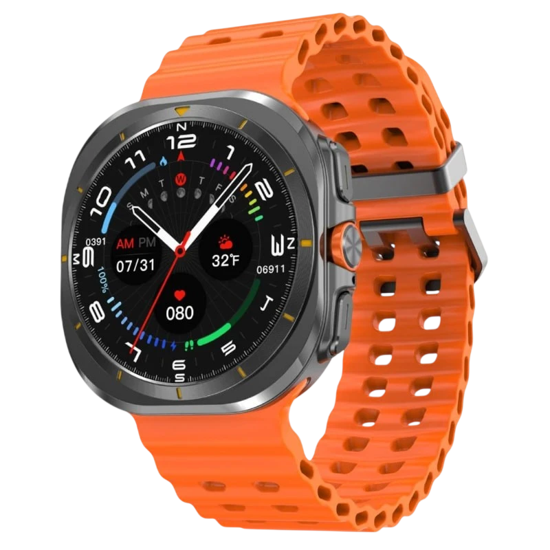 DT NO.1 Watch Ultra Naranja 1,5 pulgadas IPS NFC 7 días IP68