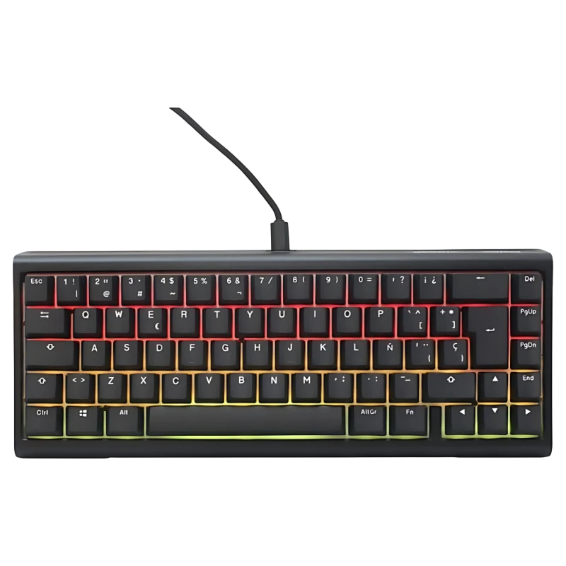 Ducky Tinker65 RGB MX-Brown Azul mecánico Teclado