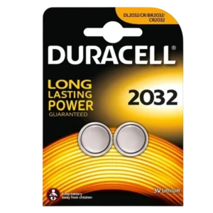 Duracell Pack x2 Pila de Botón 2032 3V