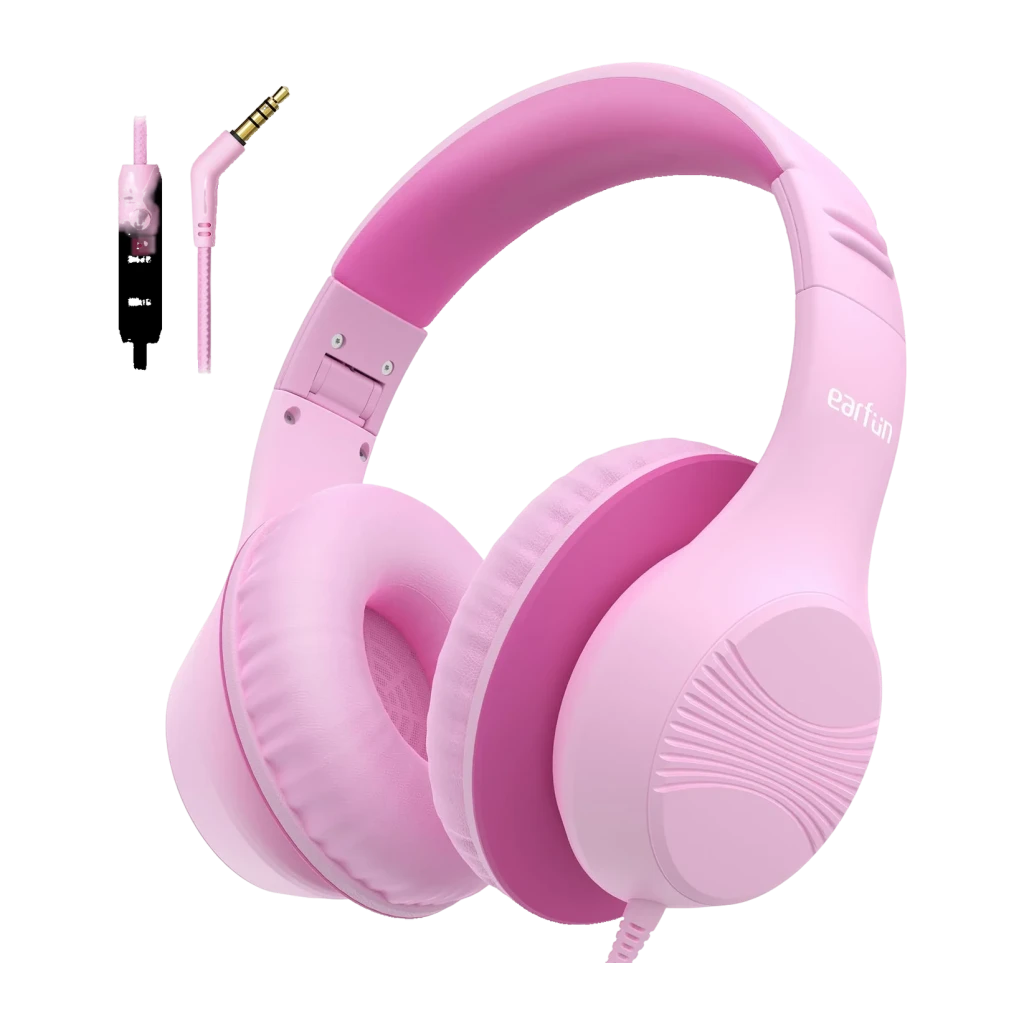 EarFun K3 Rosa Diadema con cable USB-C Auriculares