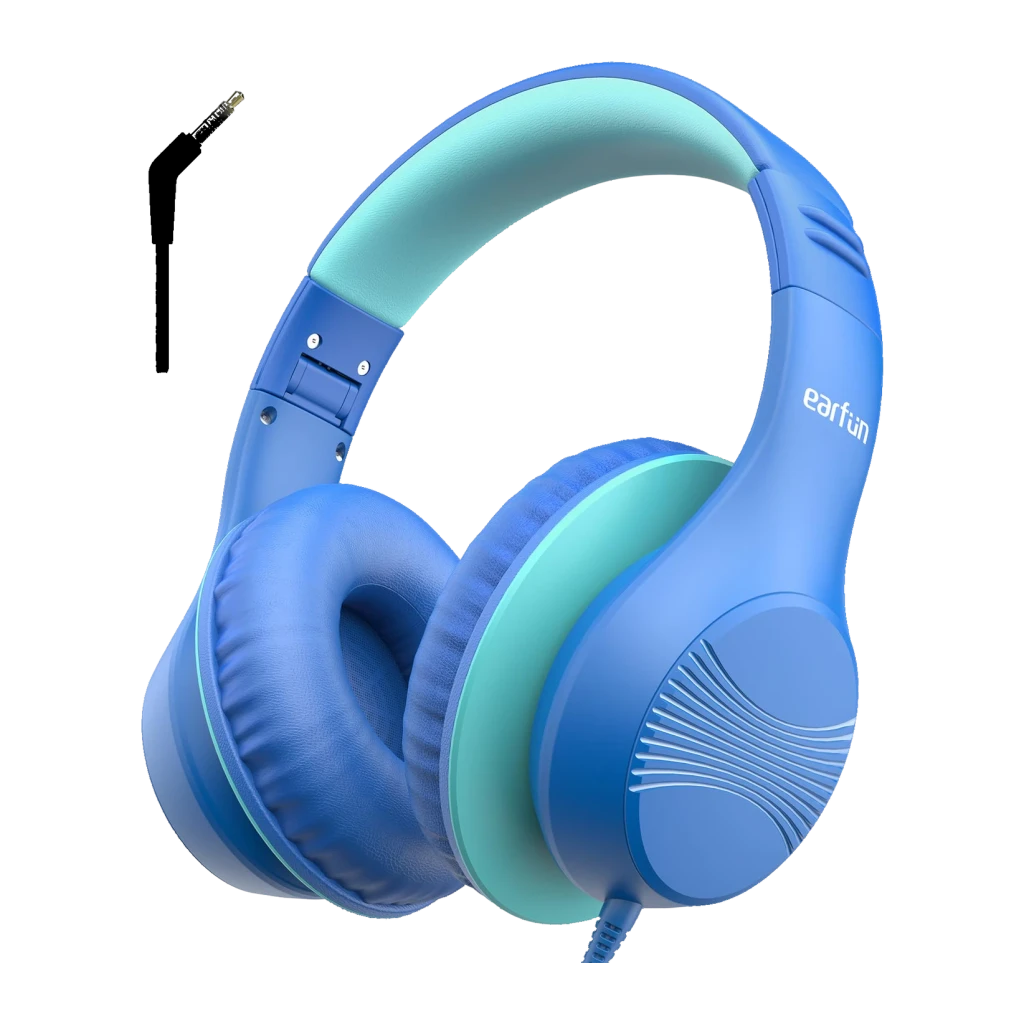 EarFun K3 USB-C Azul Diadema con micrófono Auriculares