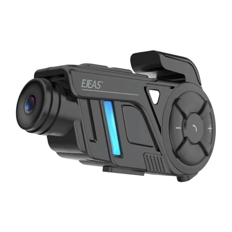 EJEAS K1 4 conductores conversación simultánea 1000m Bluetooth 5.1 IP67 55h Mesh Intercomunicador