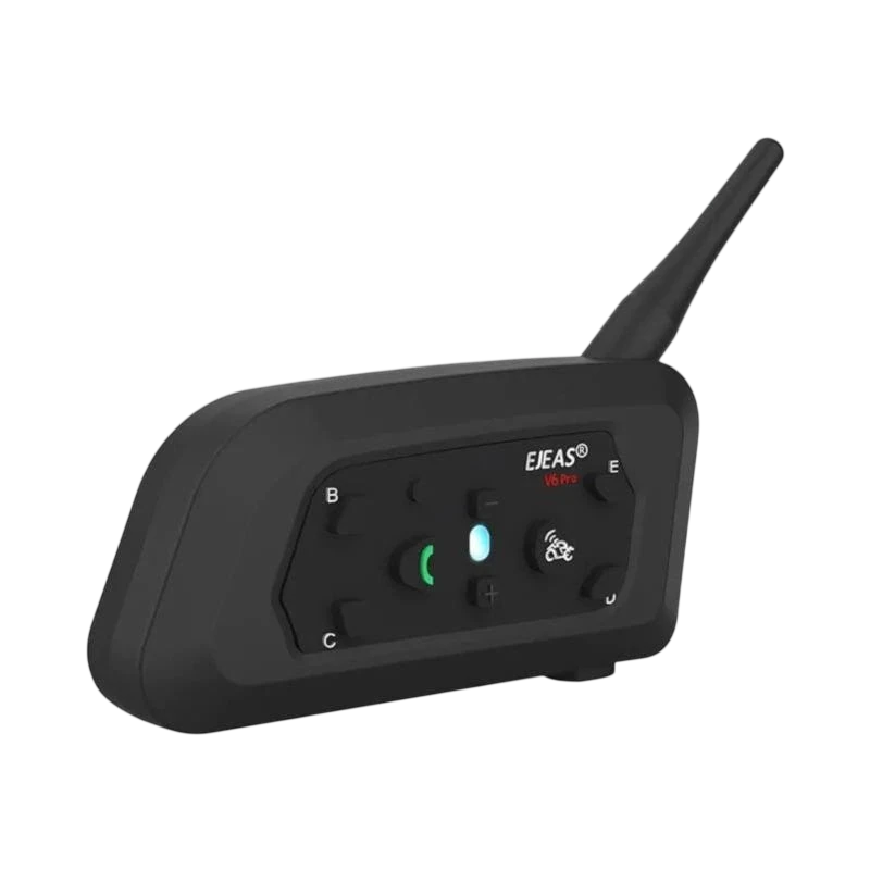 EJEAS V6 Pro+ Full Duplex para 6 interlocutores 1200m Bluetooth 5.1 Intercomunicador para moto