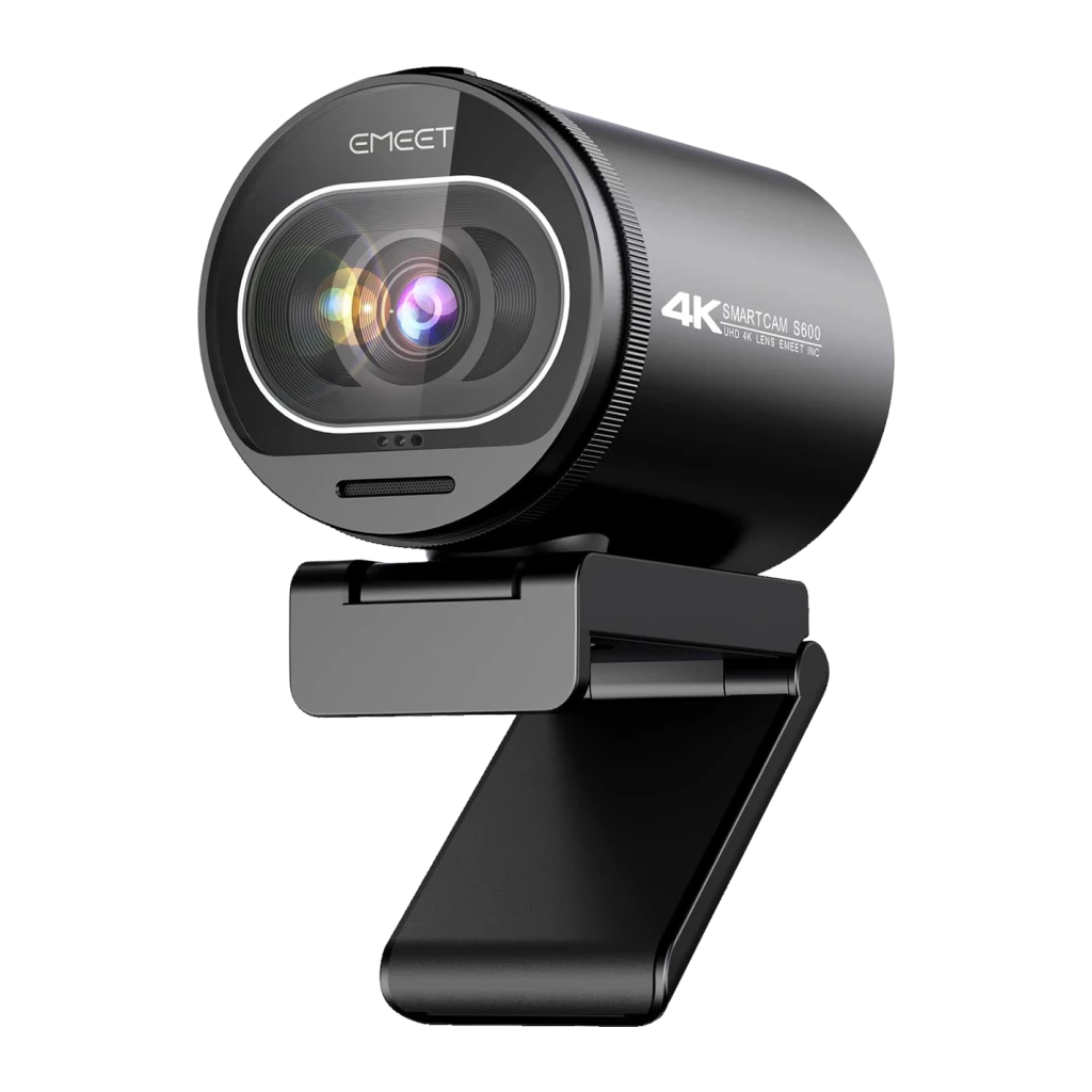 eMeet SmartCam S600 4K Negro 30fps autoenfoque micrófono Webcam