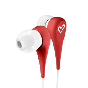 Energy Sistem Style 1+ Rojo con micrófono Auriculares