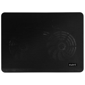 Ewent EW1256 Negro - Almohadilla de refrigeración para portátiles