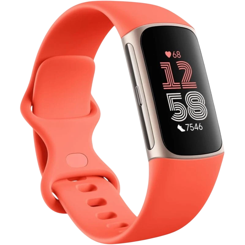 Fitbit Charge 6 Coral 1,04 pulgadas AMOLED GPS NFC 7 días +40 deportes 5ATM Pulsera de actividad