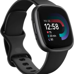 Fitbit Versa 4 Negro AMOLED GPS NFC 6 días +40 deportes 5ATM Smartwatch
