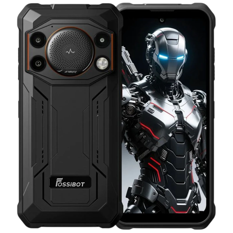 Fossibot F110 Pro 5G 8GB/128GB Naranja 6,74 pulgadas IPS 120Hz 50MP 11000mAh 18W NFC