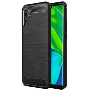 Funda Carbon Ultra Xiaomi Mi Note 10 Lite Negro