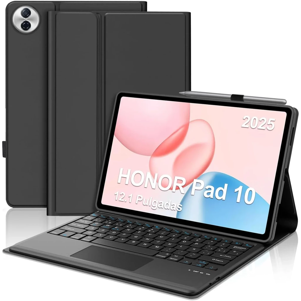 Funda con Teclado Español para Honor Pad 10 12.1"