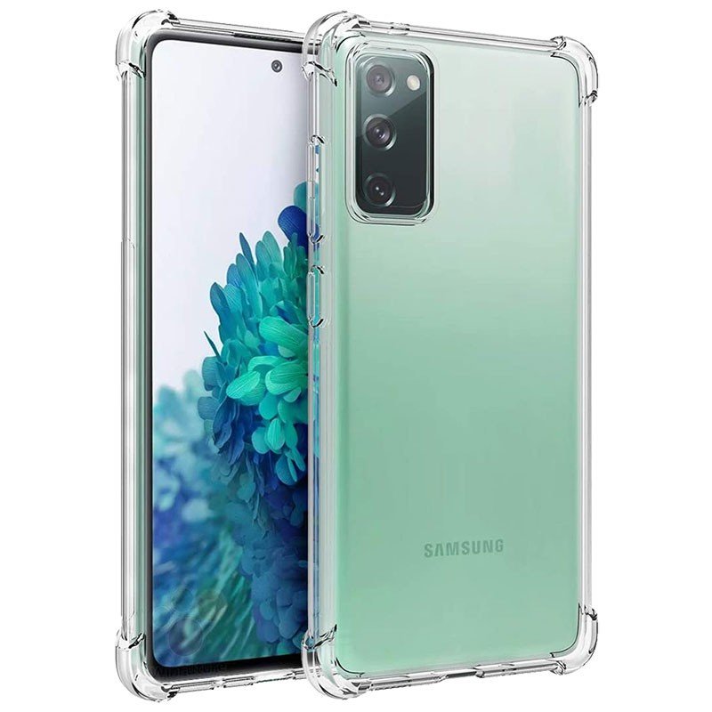 Funda de silicona Reinforced Samsung Galaxy S20 FE / S20 FE 5G Transparente