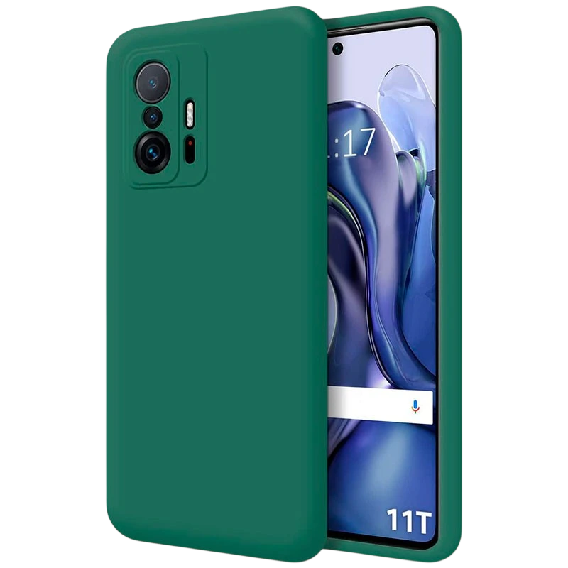 Funda Xiaomi 11T / 11T Pro Square Liquid Premium Verde