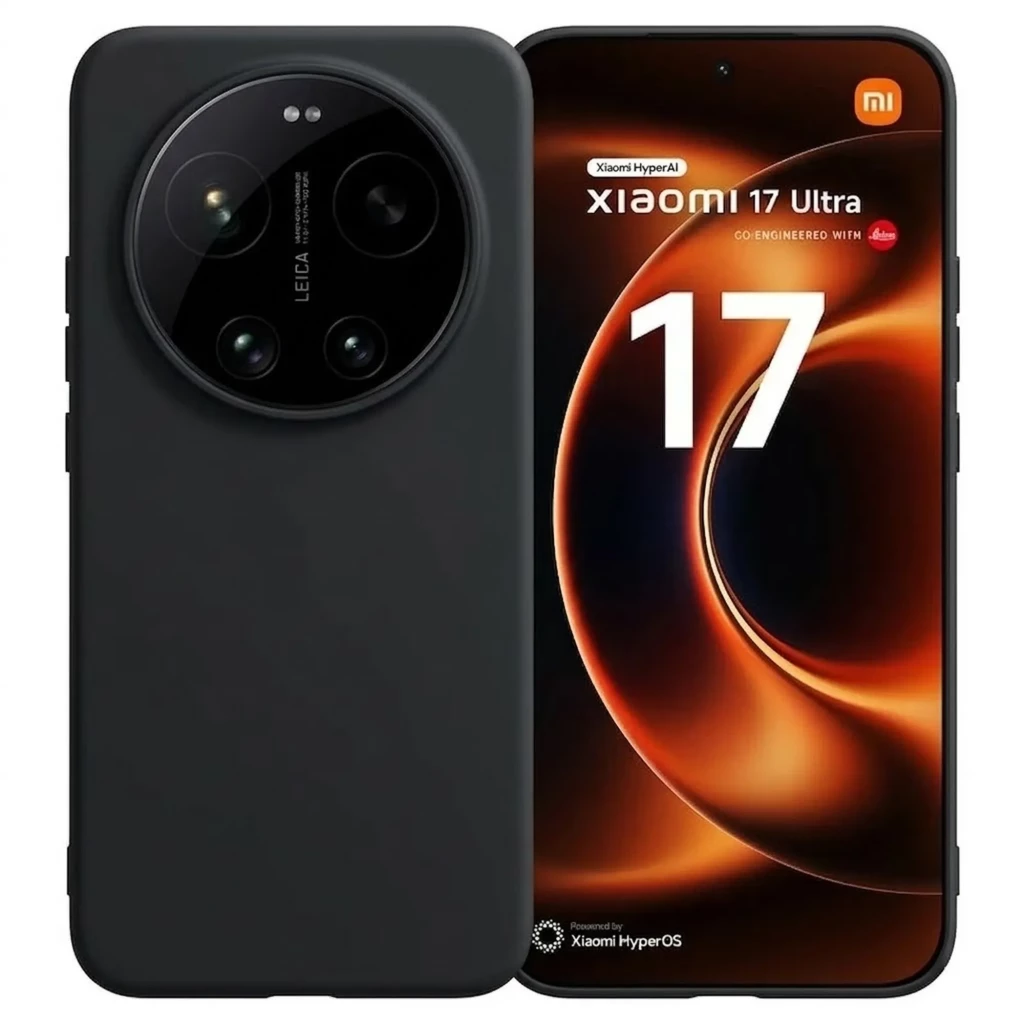Funda Xiaomi 17 Ultra Square Liquid Premium Negro