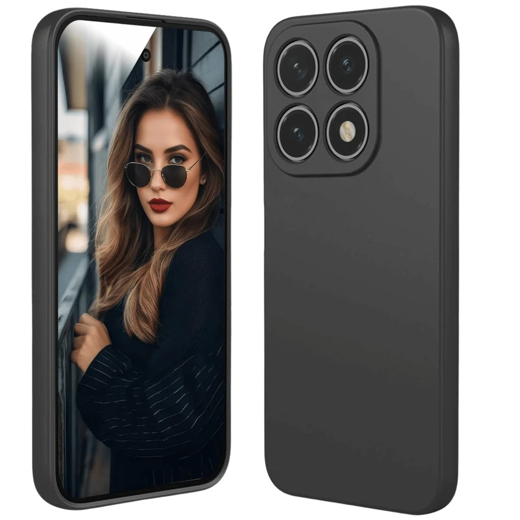 Funda Xiaomi Redmi 17 4G / Redmi 17 5G Square Liquid Premium Negro