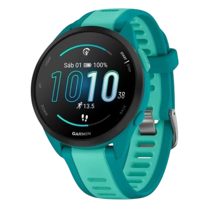 Garmin Forerunner 165 Music Turquesa 1,2 pulgadas AMOLED GPS 11 días 5ATM Smartwatch