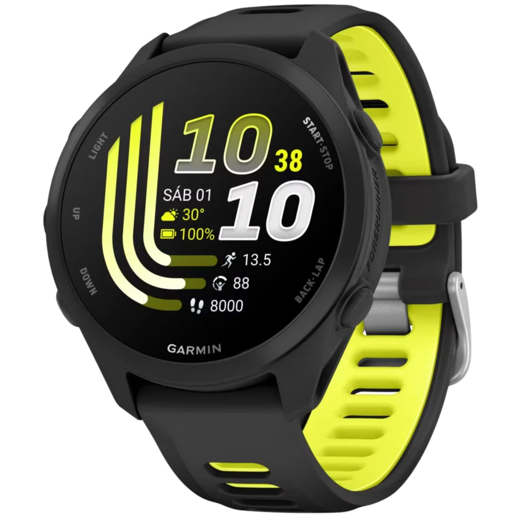 Garmin Forerunner 170 Negro 1,2 pulgadas AMOLED GPS 10 días 5ATM Smartwatch