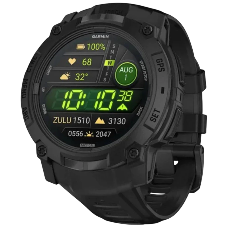 Garmin Instinct 3 Tactical Edition 50 mm Negro 1,3 pulgadas AMOLED 24 días 10ATM Smartwatch