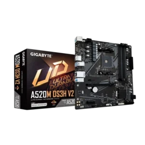 Gigabyte A520M DS3H V2 AMD Socket AM4 128GB Micro ATX Negro Placa base
