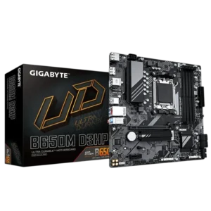 Gigabyte B650M D3HP G10 AM5 micro ATX AMD B650 2,5G Ethernet 2 ranuras M.2 Placa base