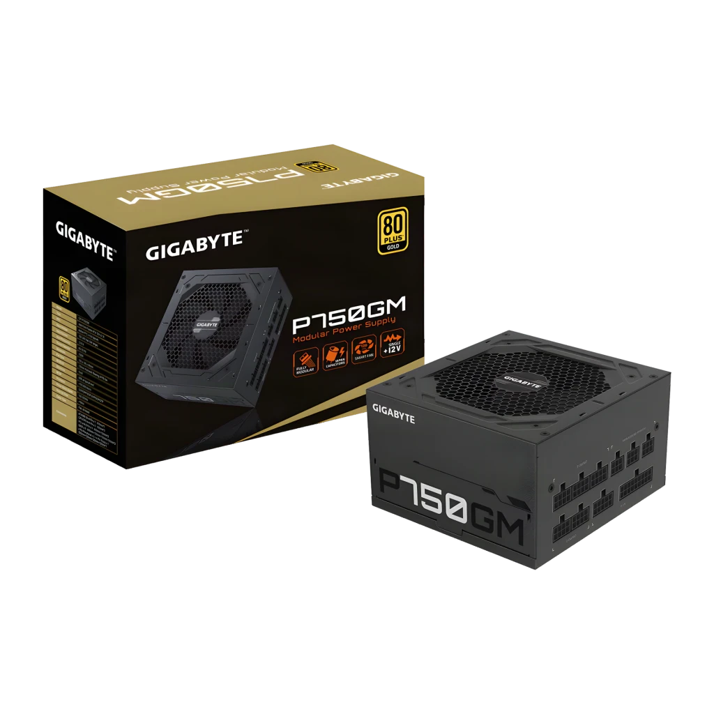 Gigabyte P750GM Full Modular ATX 750W 80 Plus Gold Fuente de alimentación