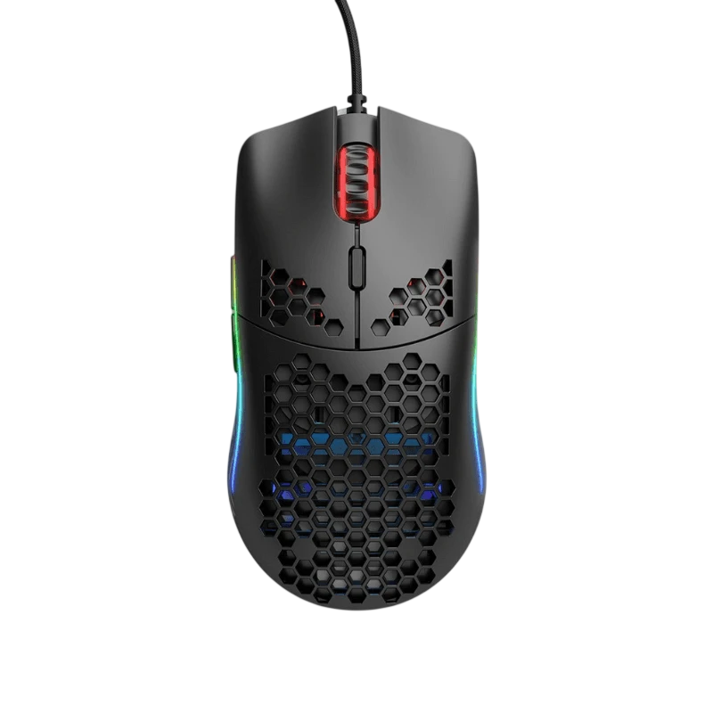 Glorious Race Model O 12000 DPI Negro 6 botones USB 67 g Ratón