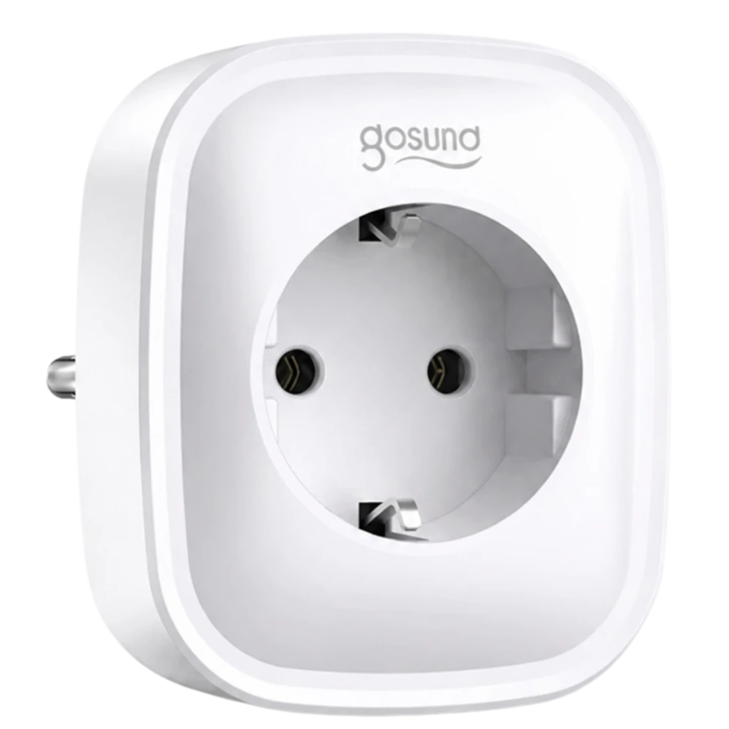 Gosund SP112-M Blanco WiFi compatible con Alexa y Google medición de consumo Enchufe inteligente