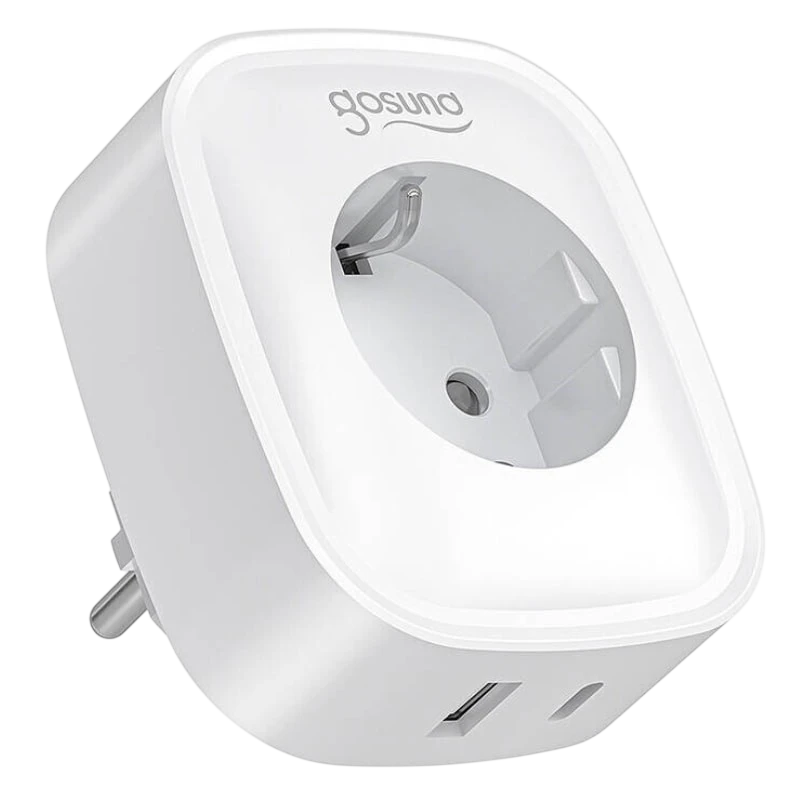 Gosund SP6 Blanco WiFi Bluetooth 16A 20W Enchufe inteligente