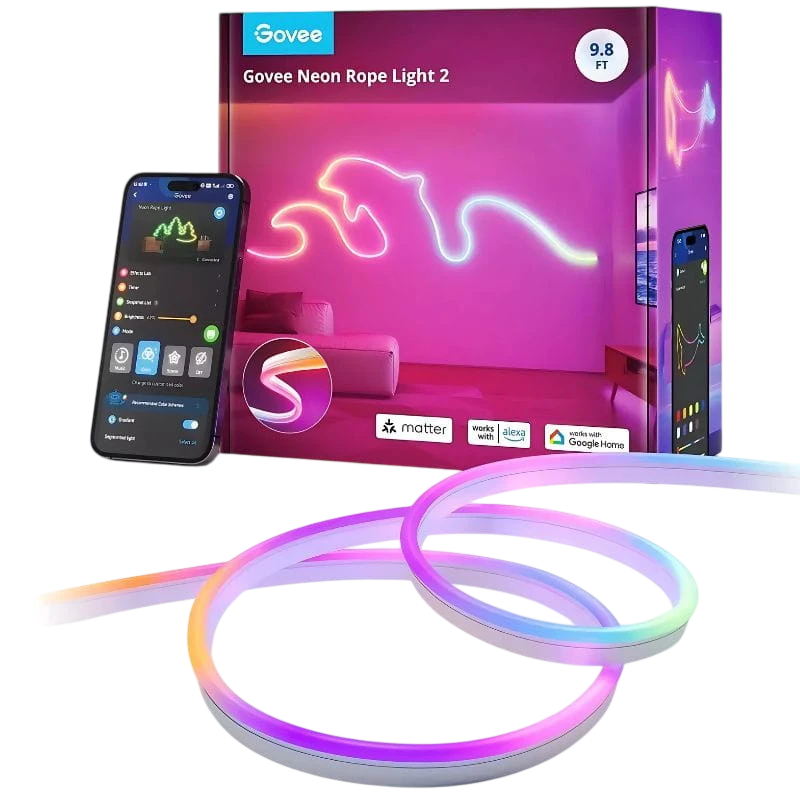 Govee Neon Rope Light 2 3 m Tira LED